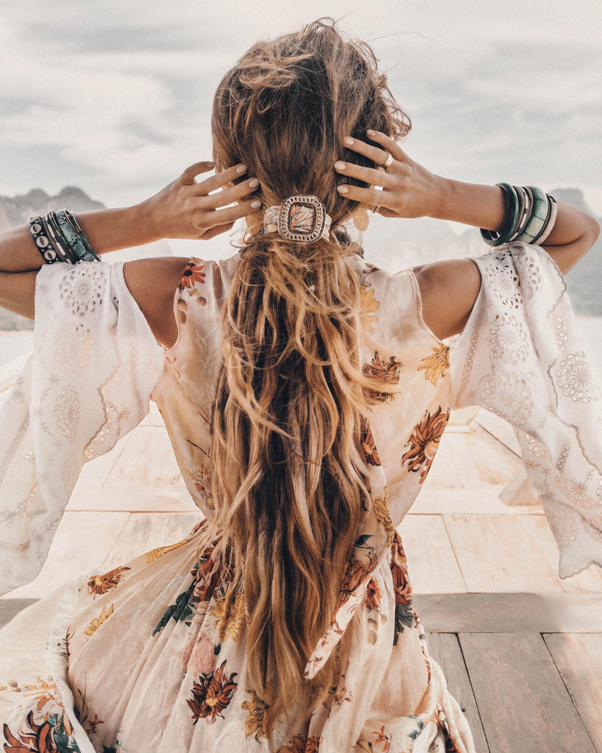 Beautiful sensual bare legs of young woman